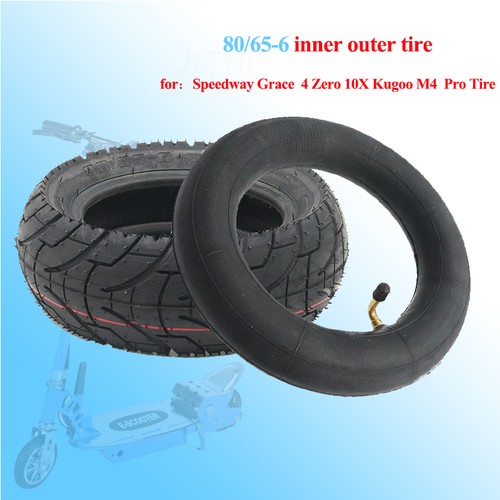 Tube tyre for 10x3 - 80/65-6, tube&tyre